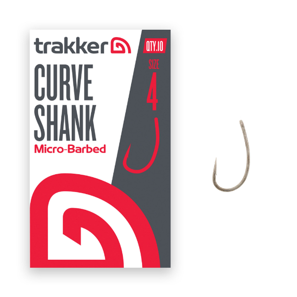 trakker - Curve Shank Hooks Größe 2, 4 und 6