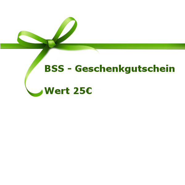 Geschenkgutschein 25 Euro